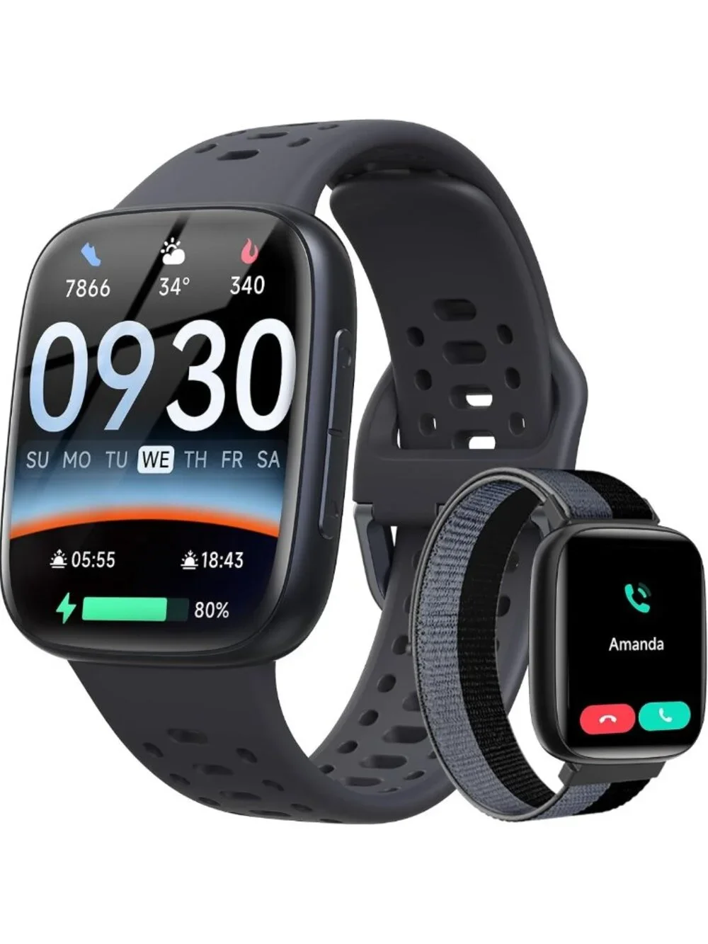 Men's Smart Watch with 1.85
